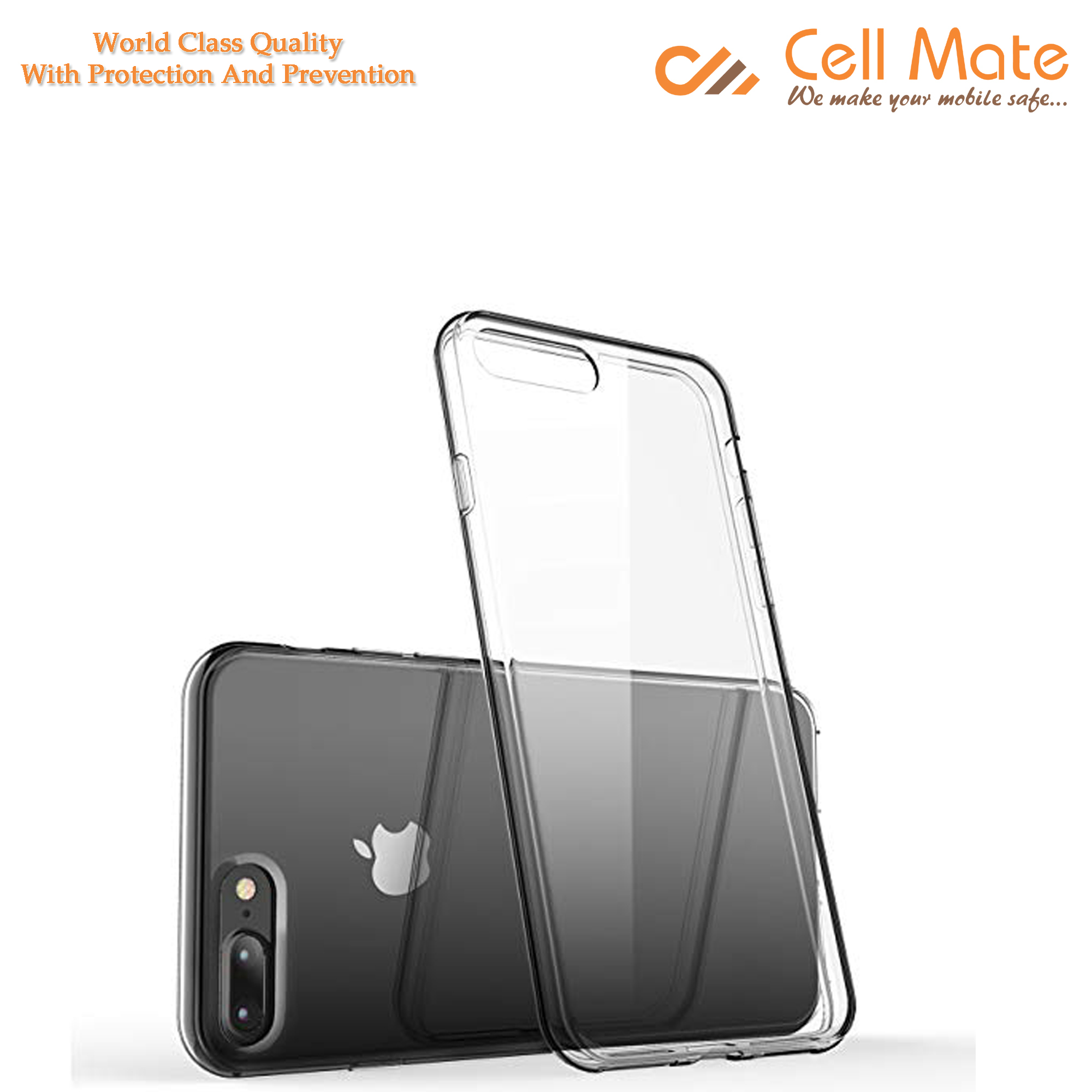 Transparent Clear Mobile Cases Body Material: Pu