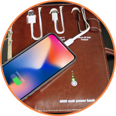 Wireless Techbook - Color: Brown