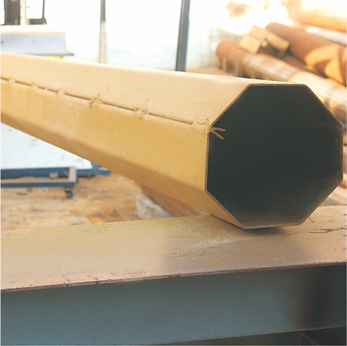 Sheet Light Poles - Mild Steel, Height 9-32 Meters, External Diameter 60mm-1000mm, Only One Weld Joint, Ideal For Road & Garden Use