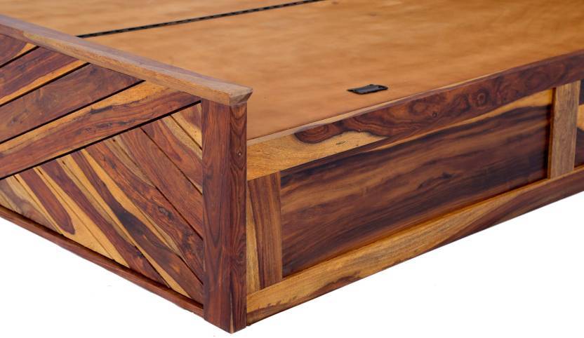 Handmade Fn Bed Solid Sheesham Wood Box