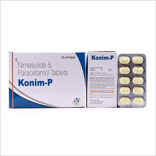 Nimesulide And Paracetamol Tablet General Medicines