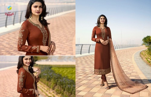 Orange Salwar Suit