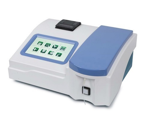 Semi Automatic Biochemistry Analyzer - Plastic Material, 7" Adjustable Touchscreen Lcd | 200 Test Programs, Over 100,000 Test Results, Silicon Photo Diode Detection