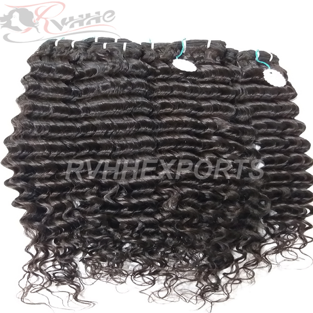 Natural Wholesale Short Kinky Curly Human Hair Weave Extension 100% Remy