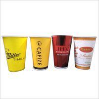 Customised Paper Cups - 450ml Size | Printed Paper, Available In Red, Yellow, Blue, Green