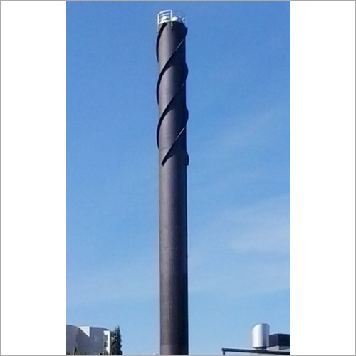 औद्योगिक एमएस चिमनी स्थापना का प्रकार: डाउनड्राफ्ट