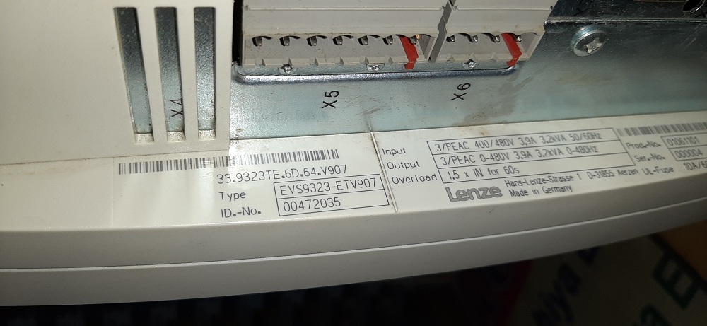 Lenze Servo Drive Evs9323-etv907