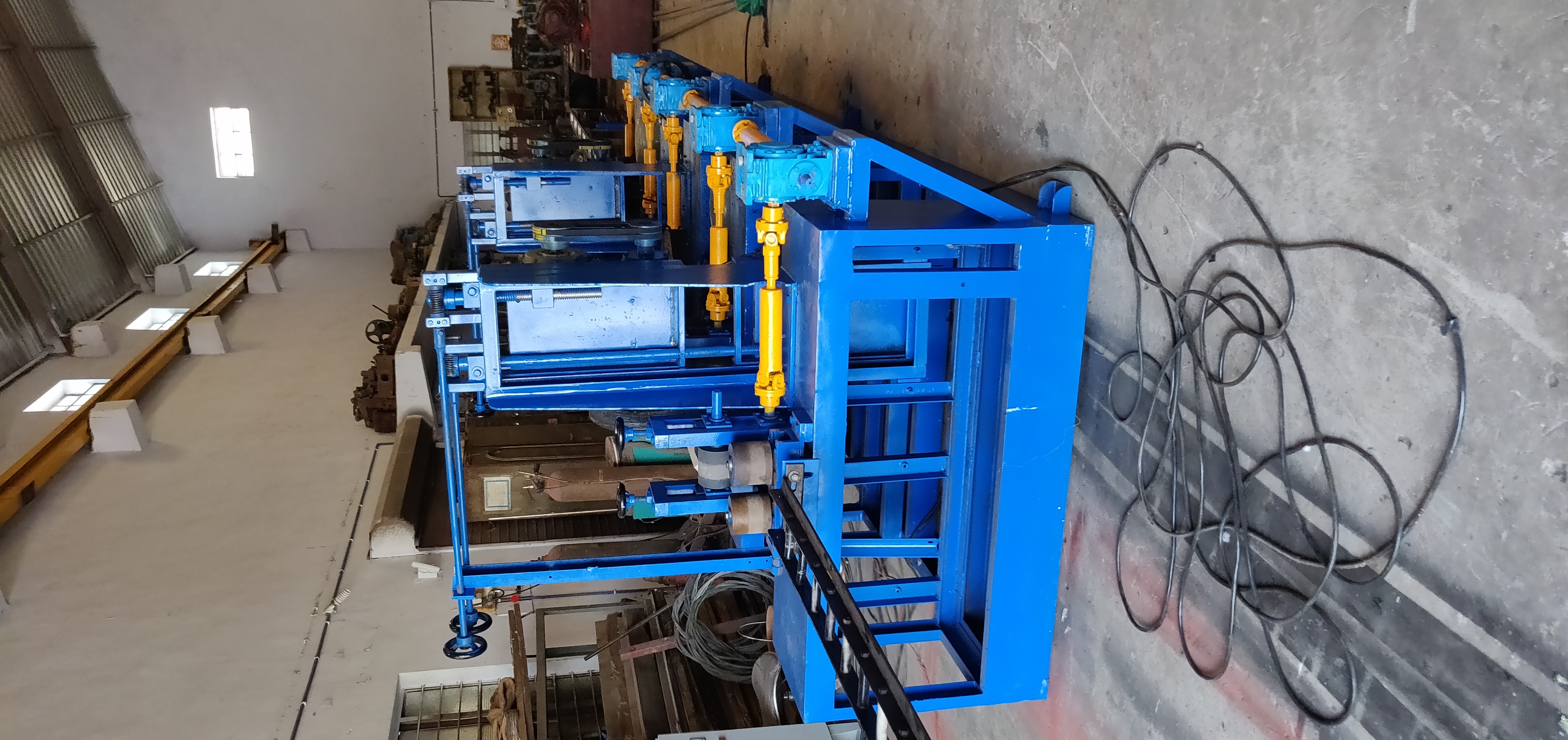 Square Pipe Polishing Machine