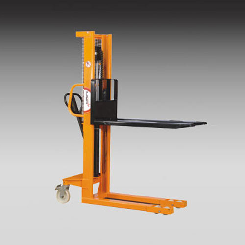 Manual Stackers - Steel Material, 1000 Kg Capacity, 1.6 M Lift Height | Easy Maintenance, Pu Wheel Options, Operator Comfort