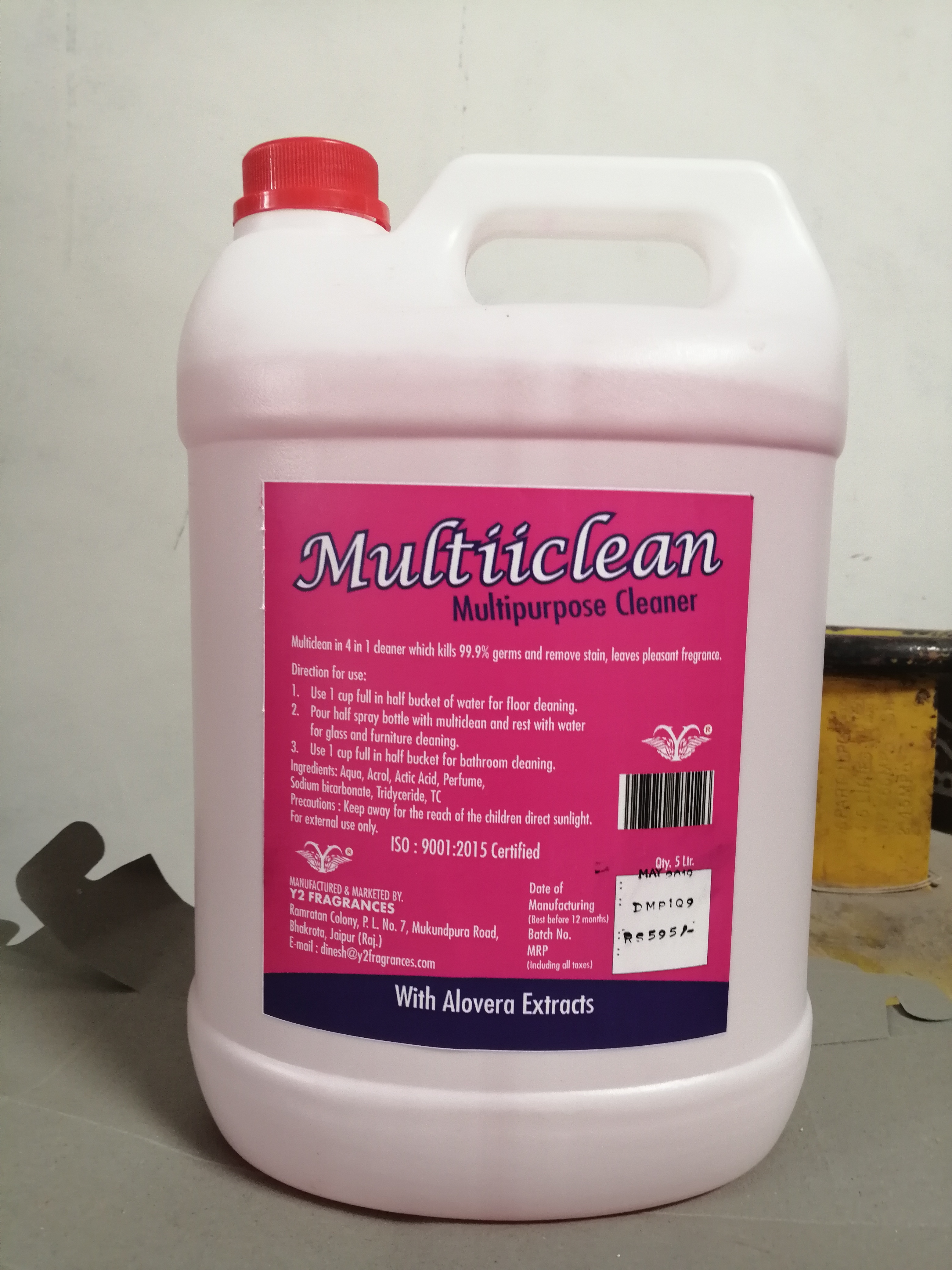 Y2 Multiiclean Rose 5 Lit.