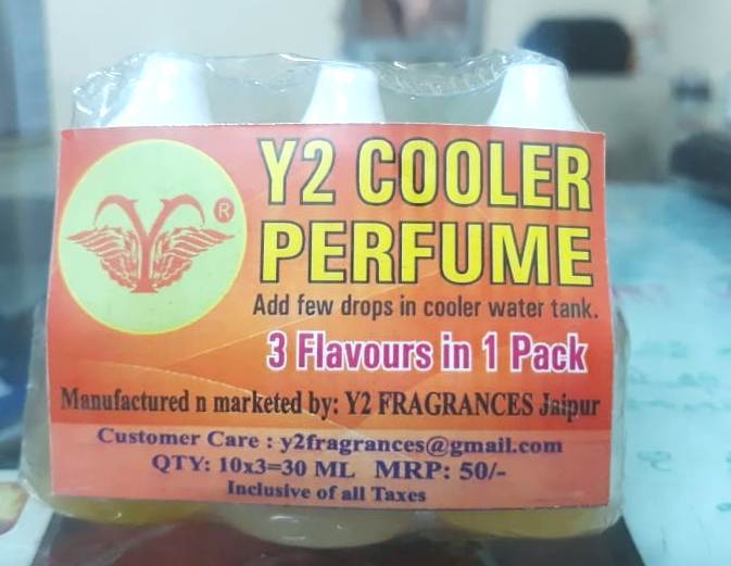 Cooler Perfume - Plastic Bottle, Small Size, Green Color, Lasting Rose Fragrance | Available In 10 Refreshing Flavours