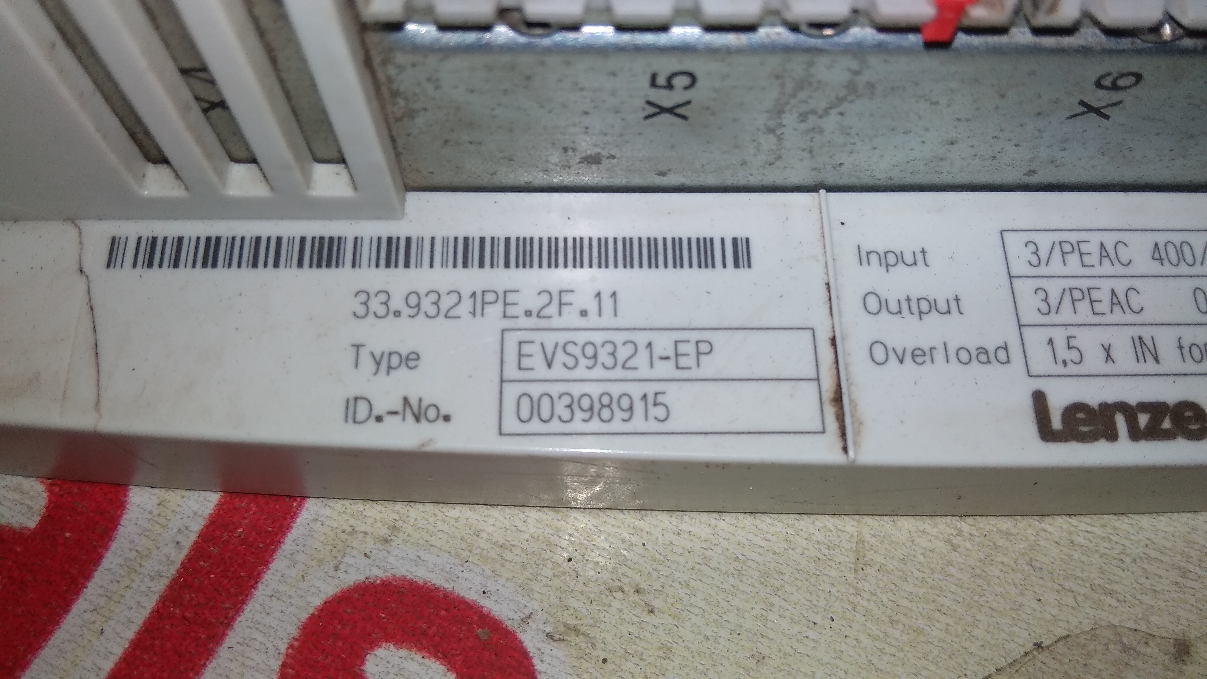 Lenze Servo Drive Evs9321-ep