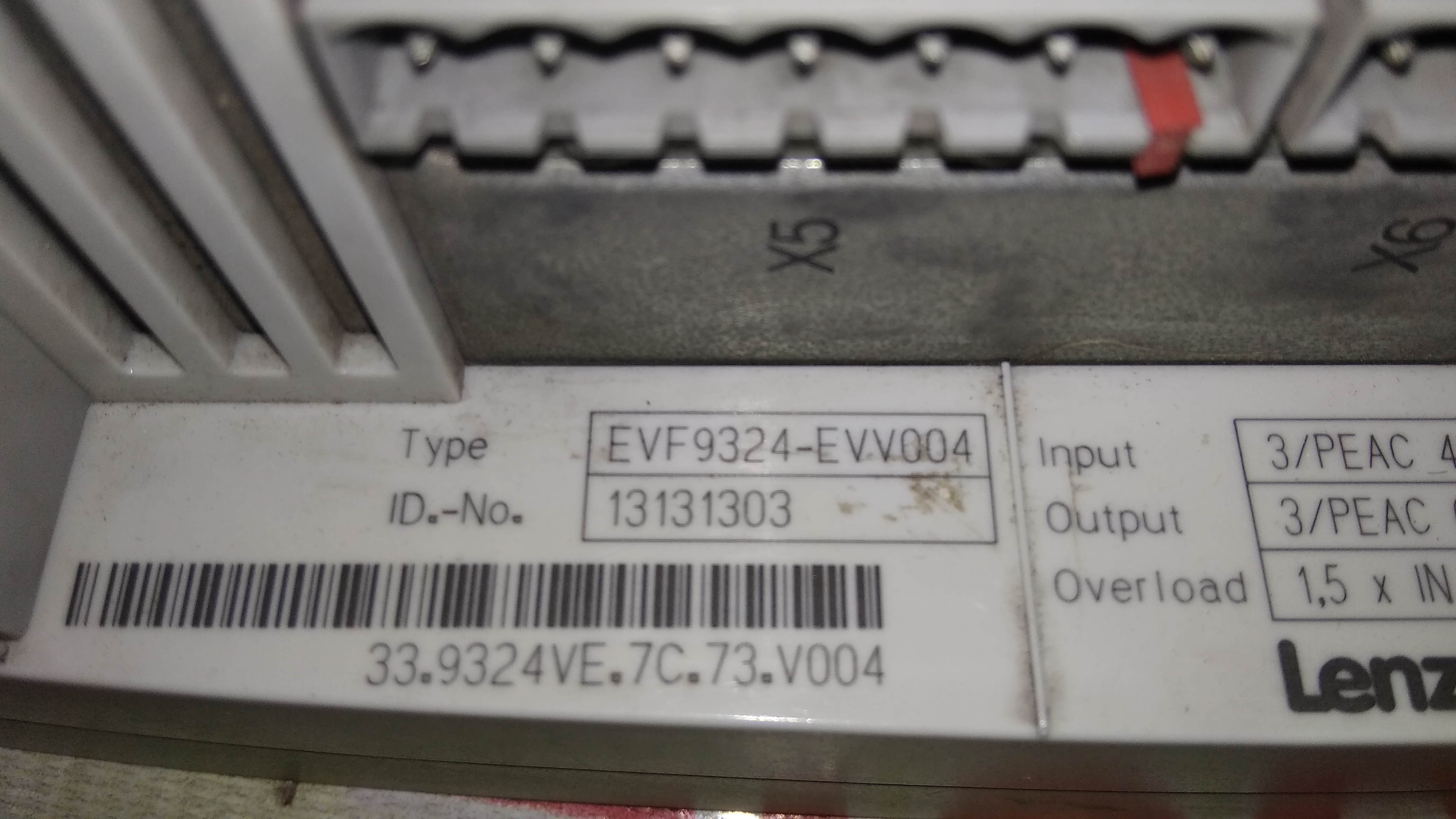 Lenze Servo Drive Evf9324-evv004