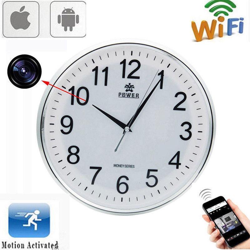 Spy Camera Wallclock Application: Indoor
