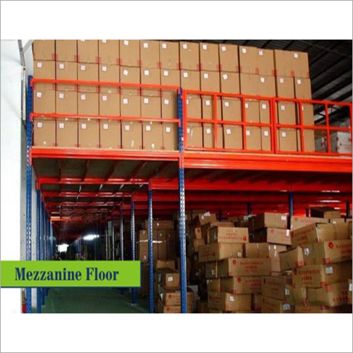Modular Mezzanine Floor With Staircase