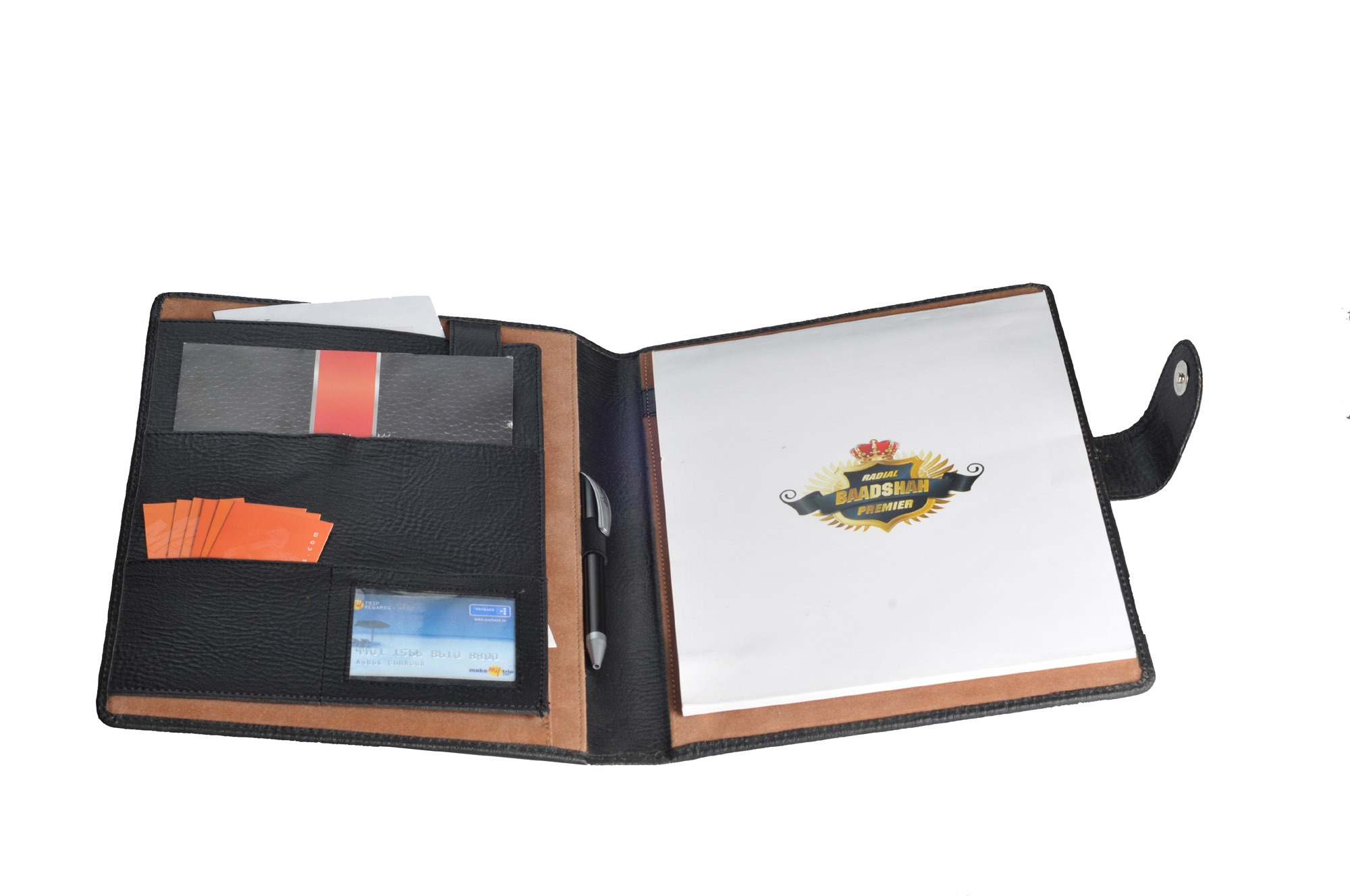 A-4 Folder (X549) - Cover Material: Leather