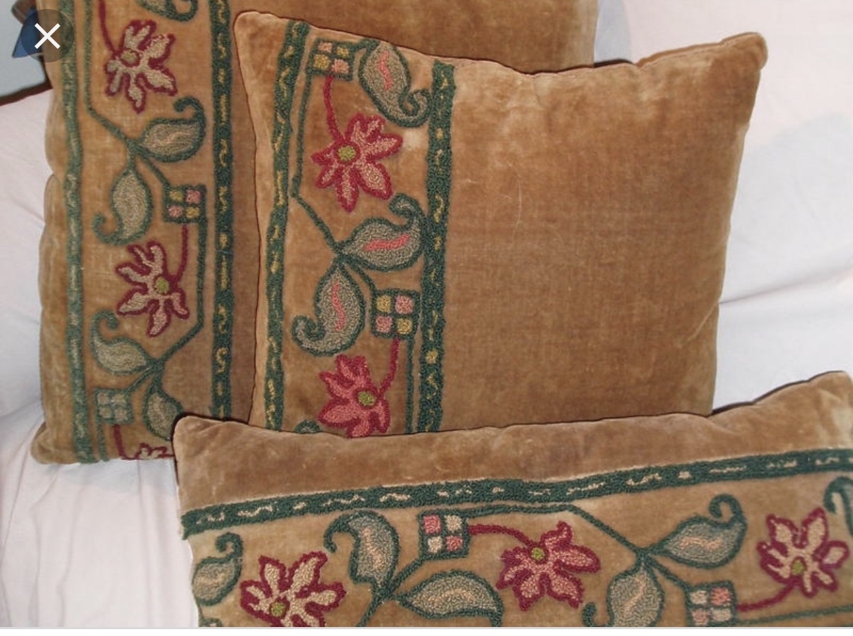 All Embroidery Cushion Covers