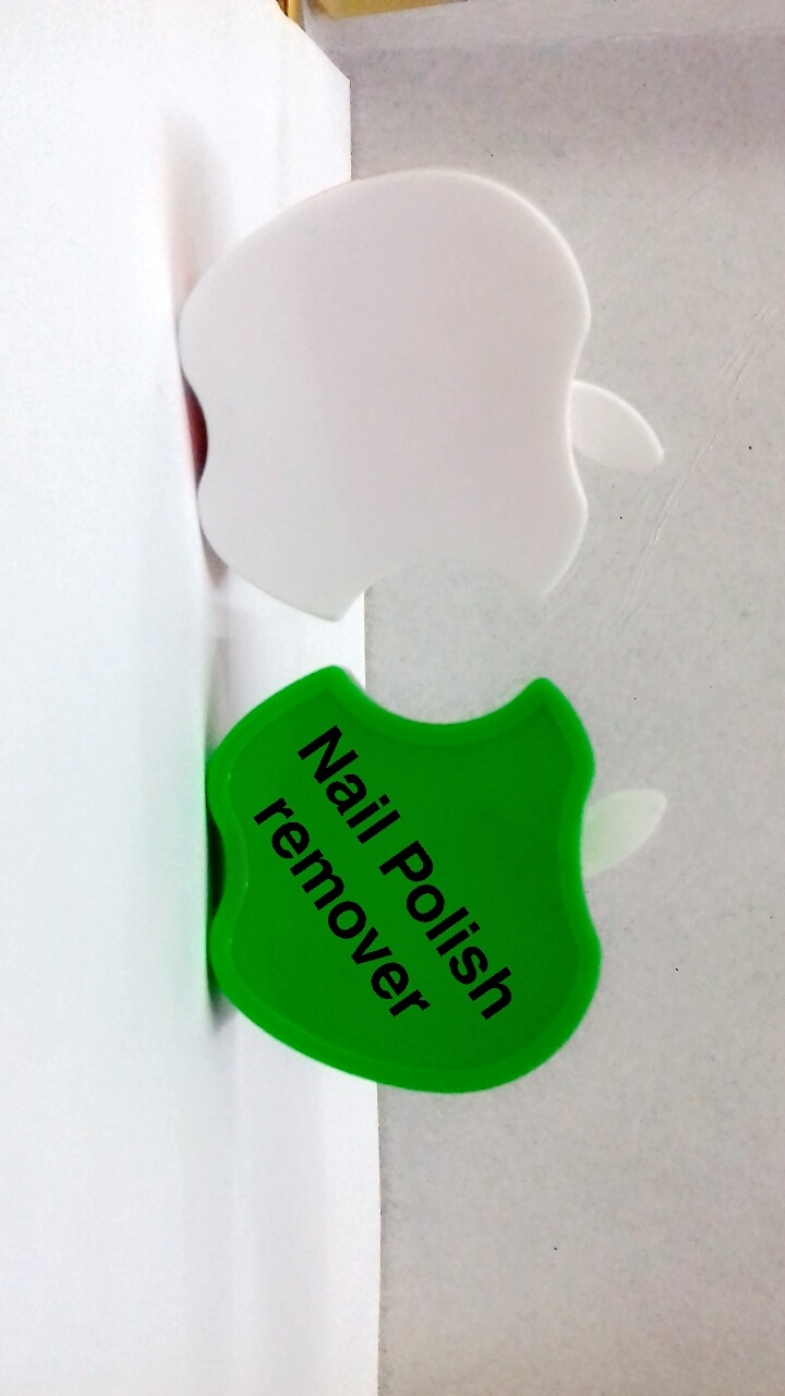 Yellow And White Nail Polish Remover