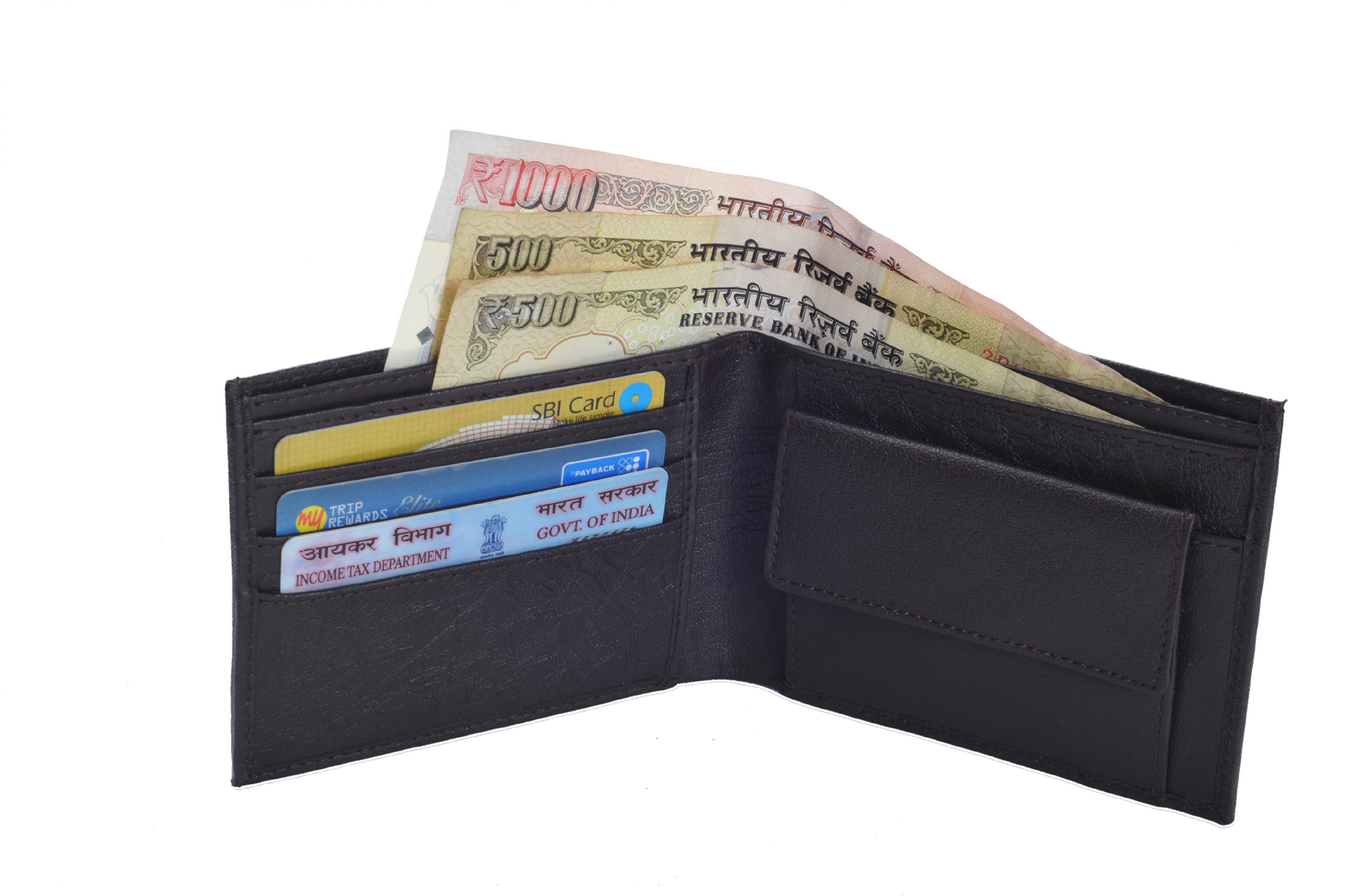 Leather Gift Set - Color: Black