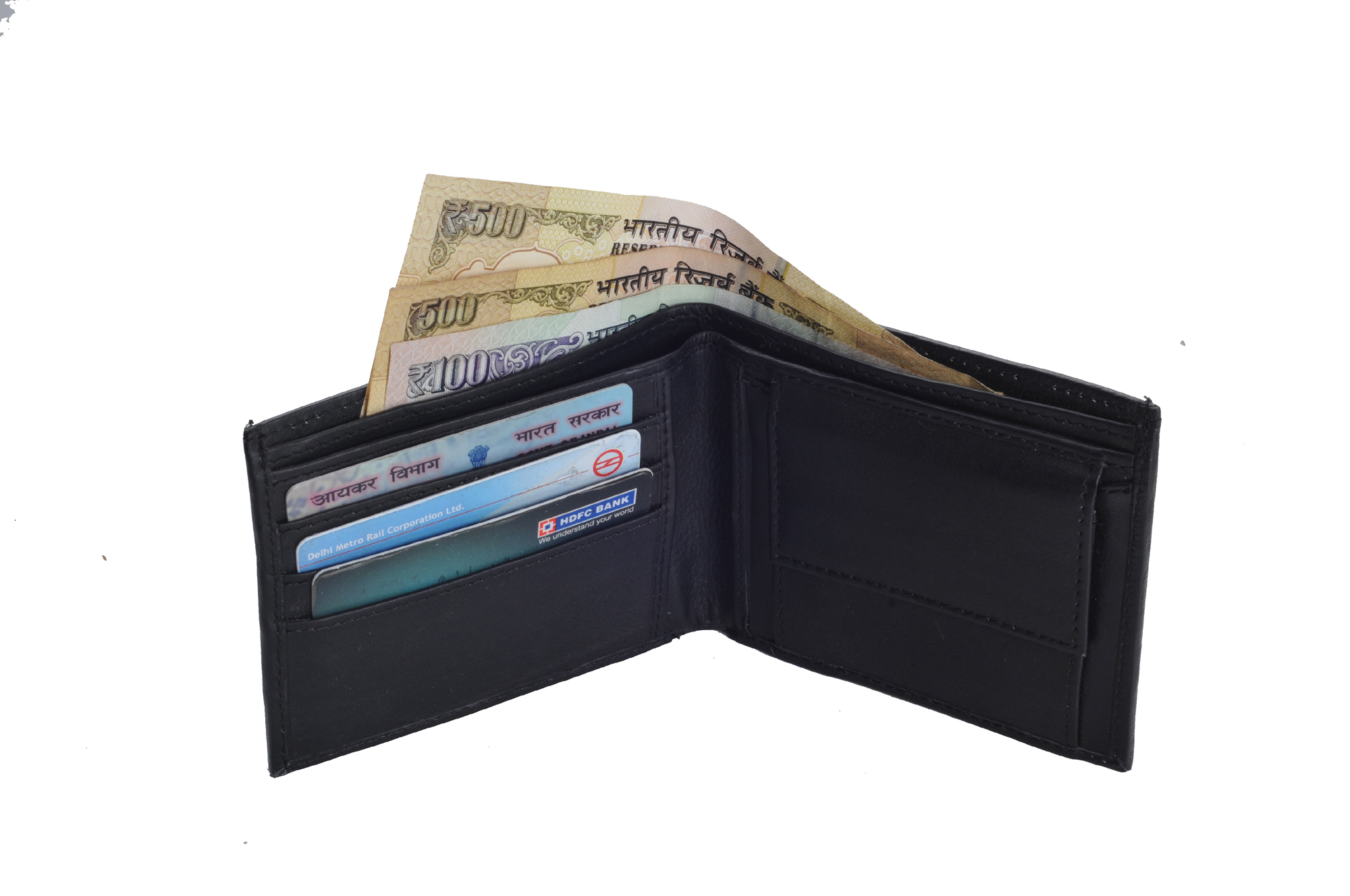 Leatherite Gift Set - Color: Black