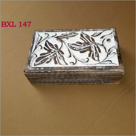 आम की लकड़ी का आभूषण और उपयोगिता बॉक्स