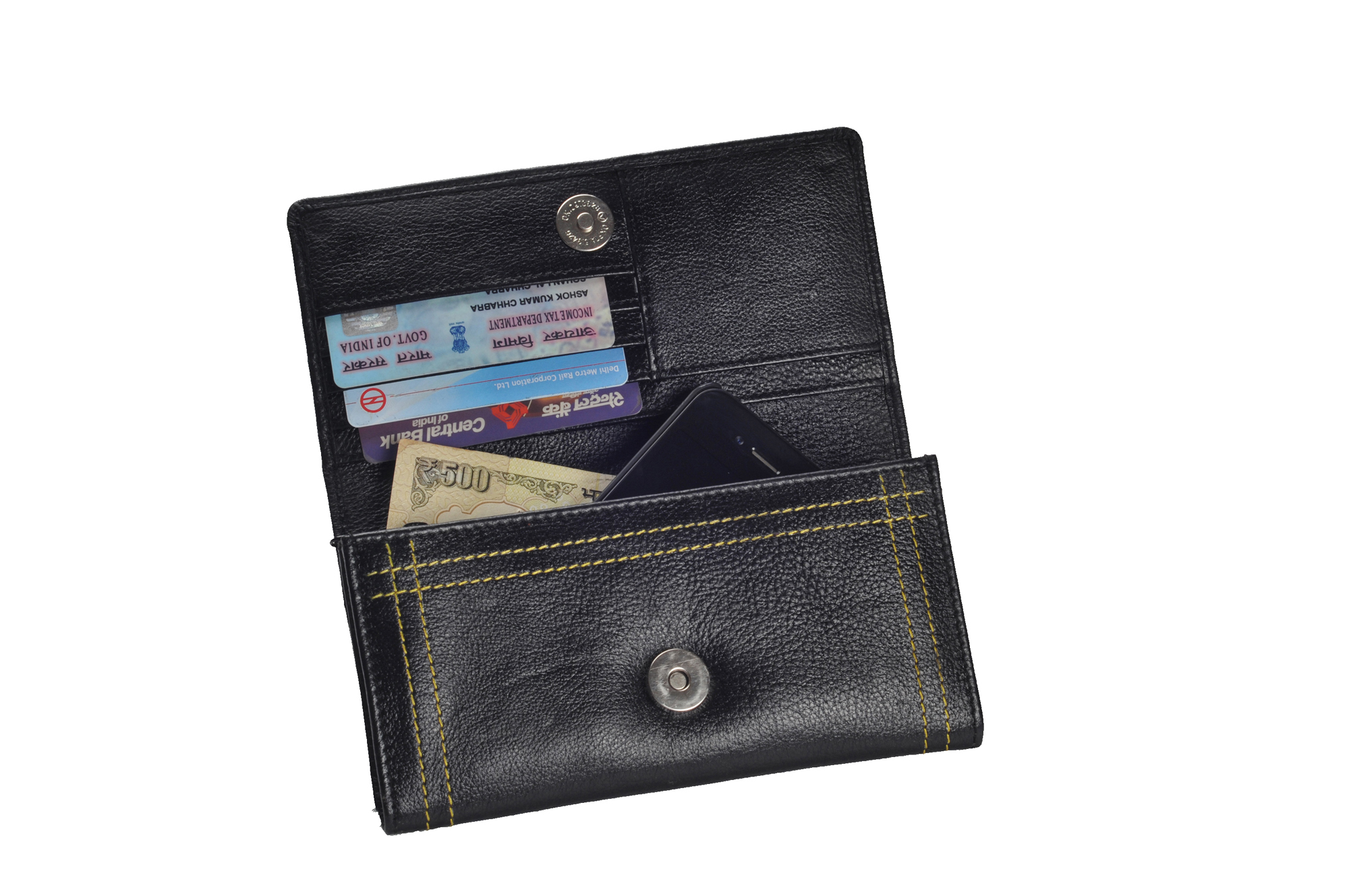 Ndm Leather Gift Set - Color: Black