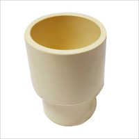 CPVC कम करने वाले कपलर का आकार: 15 मिमी से 50 मिमी तक उपलब्ध