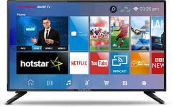 Black Smart Android Uhd Led Tv