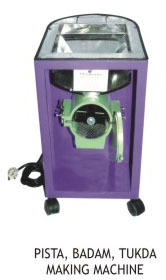 Pista Badam Tukda Making Machine - Stainless Steel, 320 Kg/hr Capacity | Compact Structure, Noise-Free Operation, PLC Control