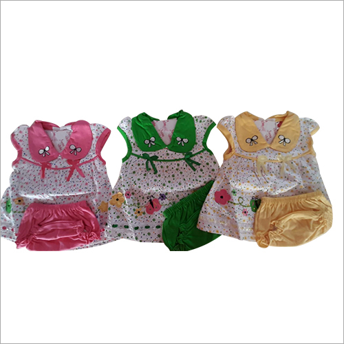 बेबी प्रिंटेड फ्रॉक