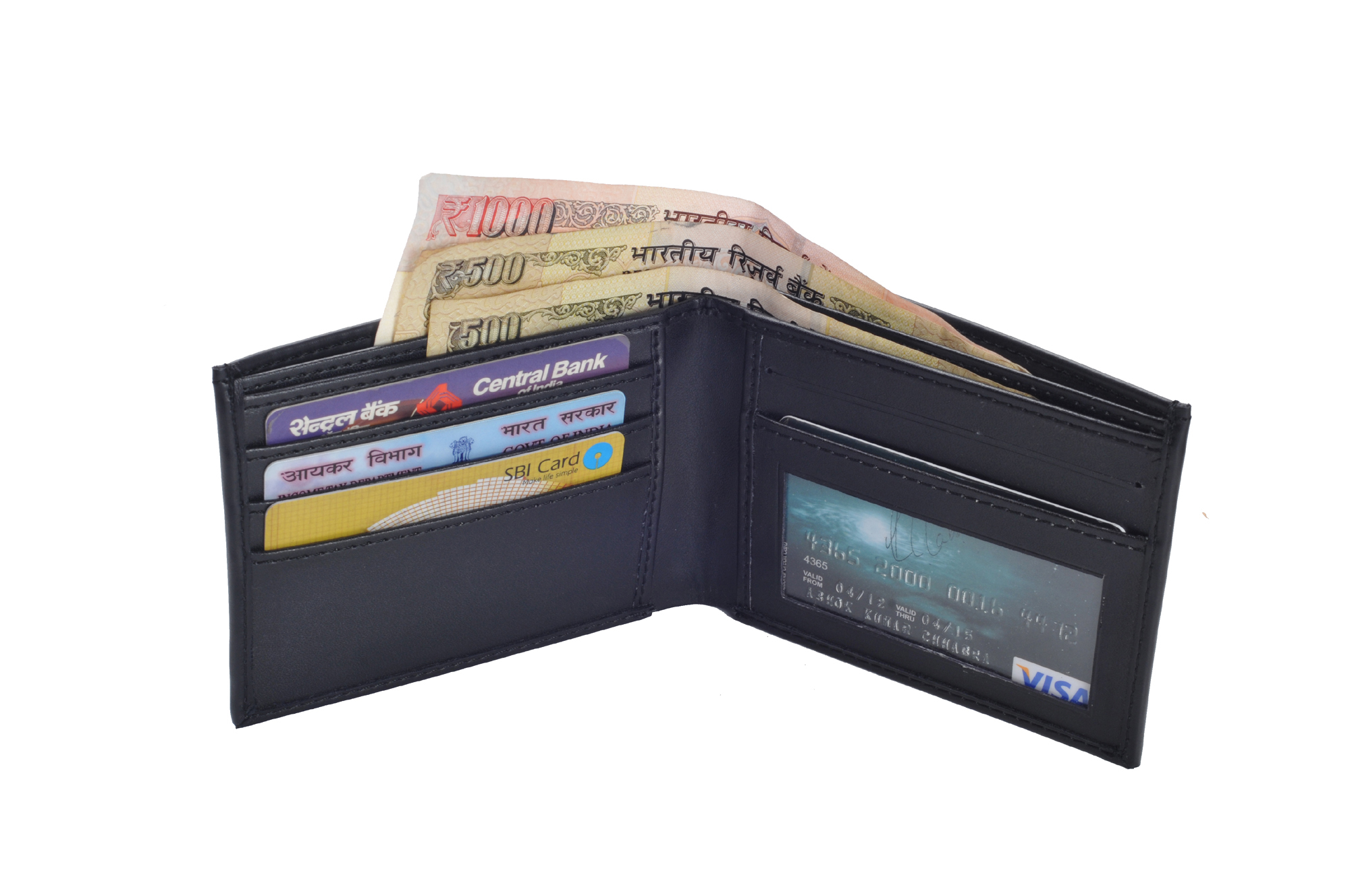 Premium Leatherite Gift Set - Color: Black