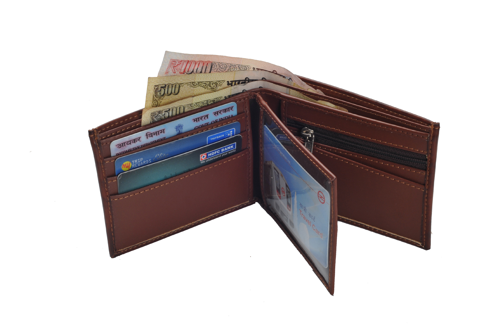 Premium Leatherite Gift Set - Color: Brown