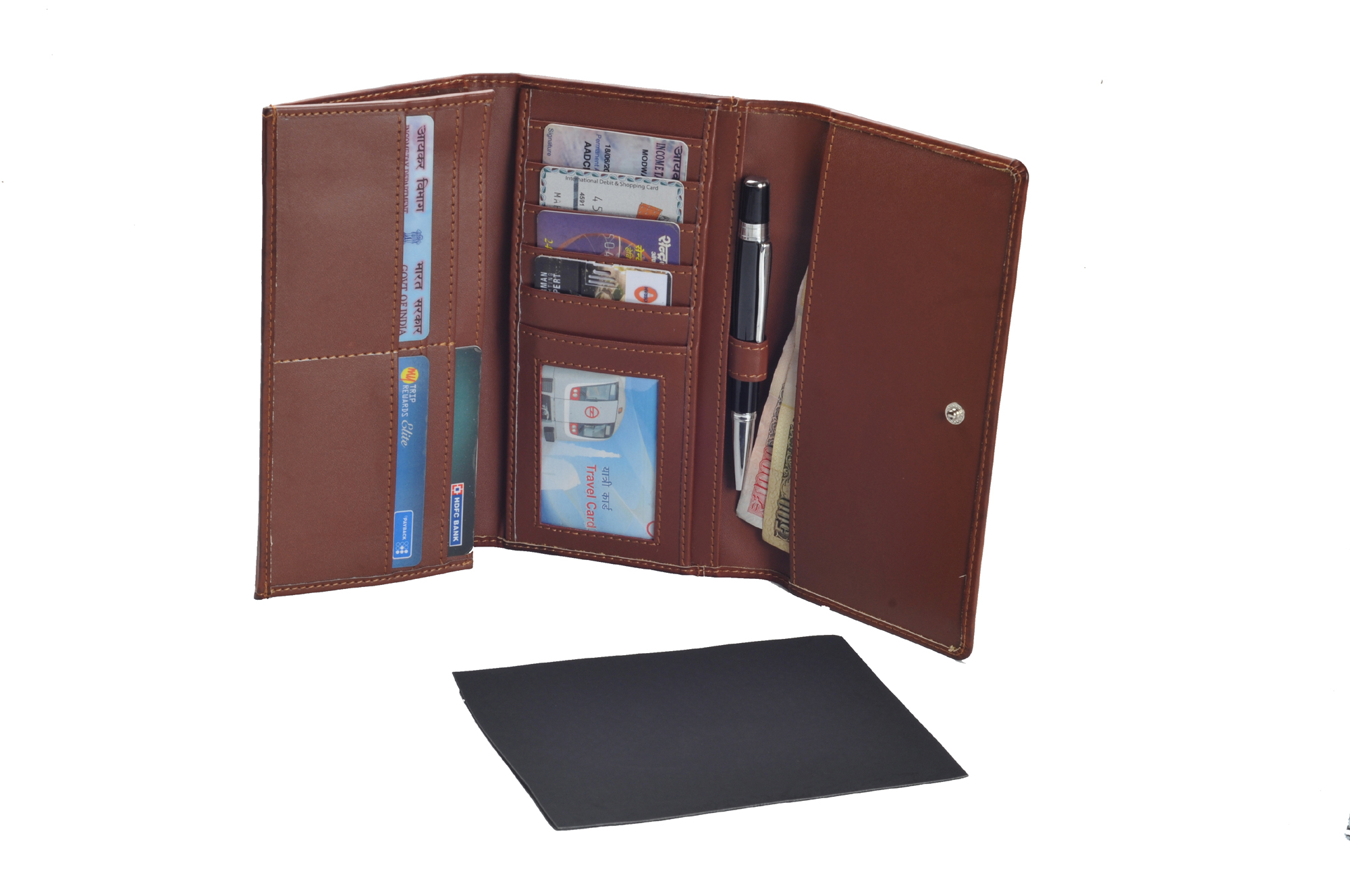 Premium Leatherite Gift Set - Color: Brown