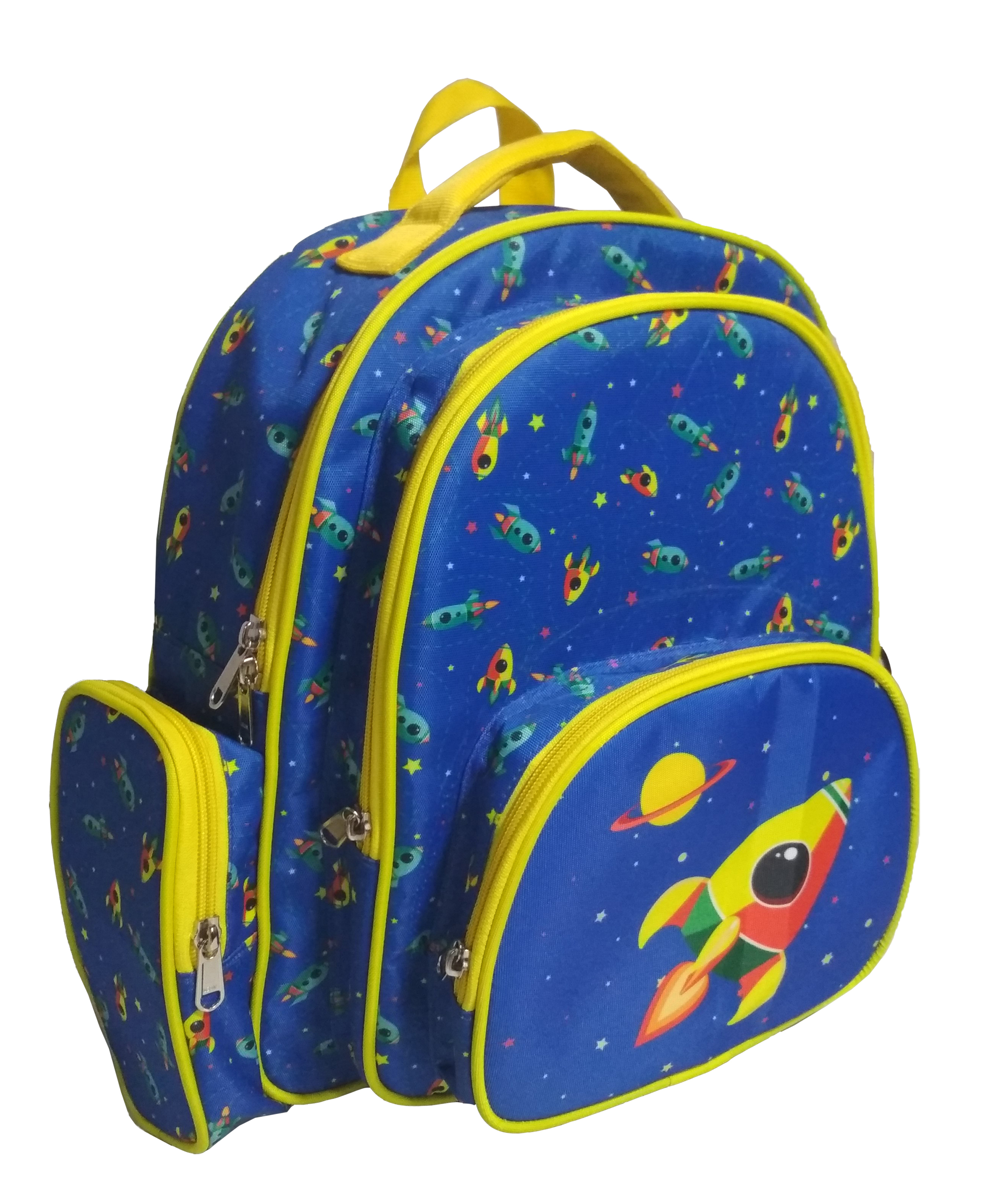 As Per Customer Need Rocket Printed Kids School Bag