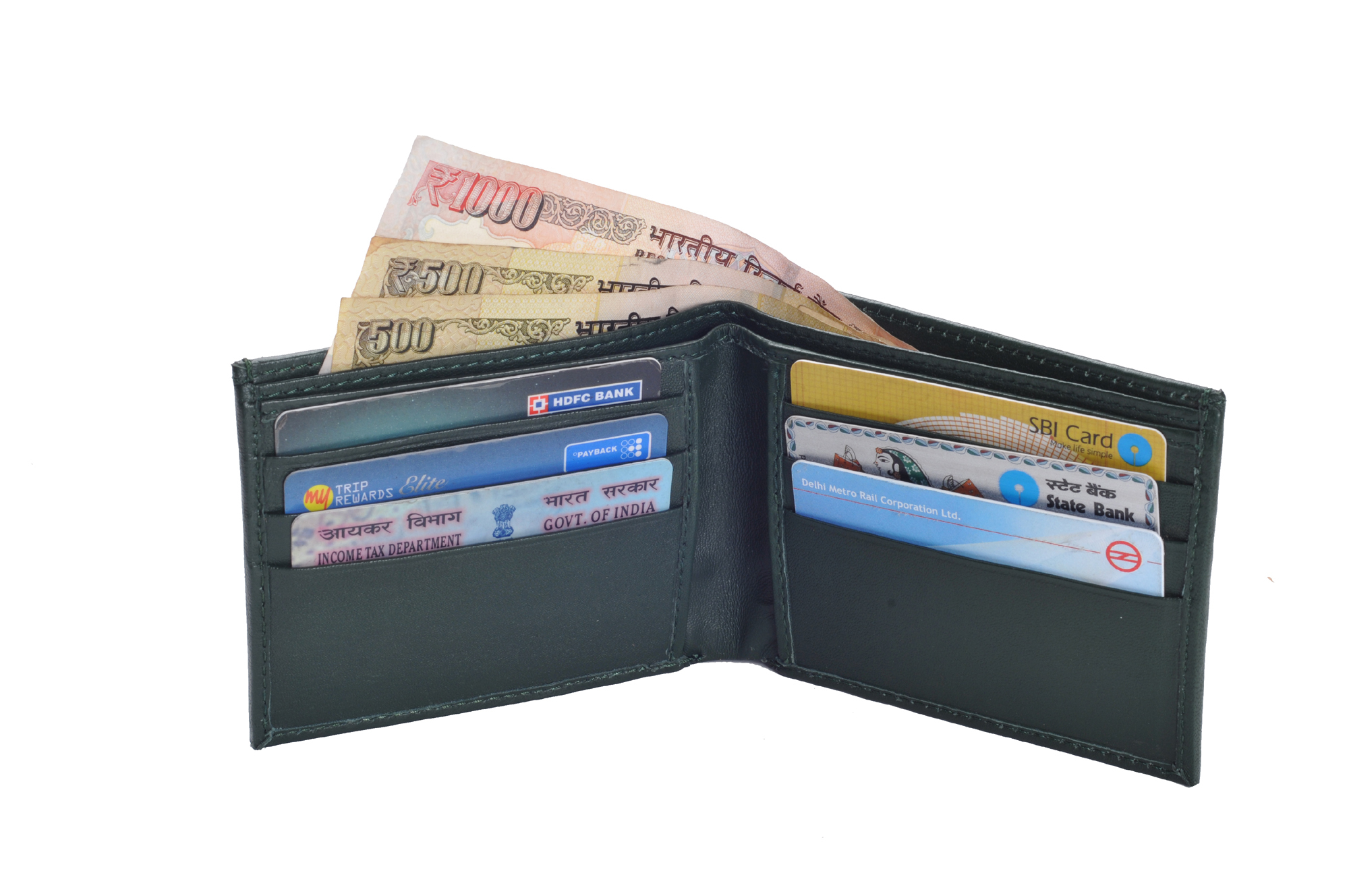 Sheep Leather Gift Set - Color: Black