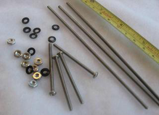 4 x 40 Fasteners Nuts