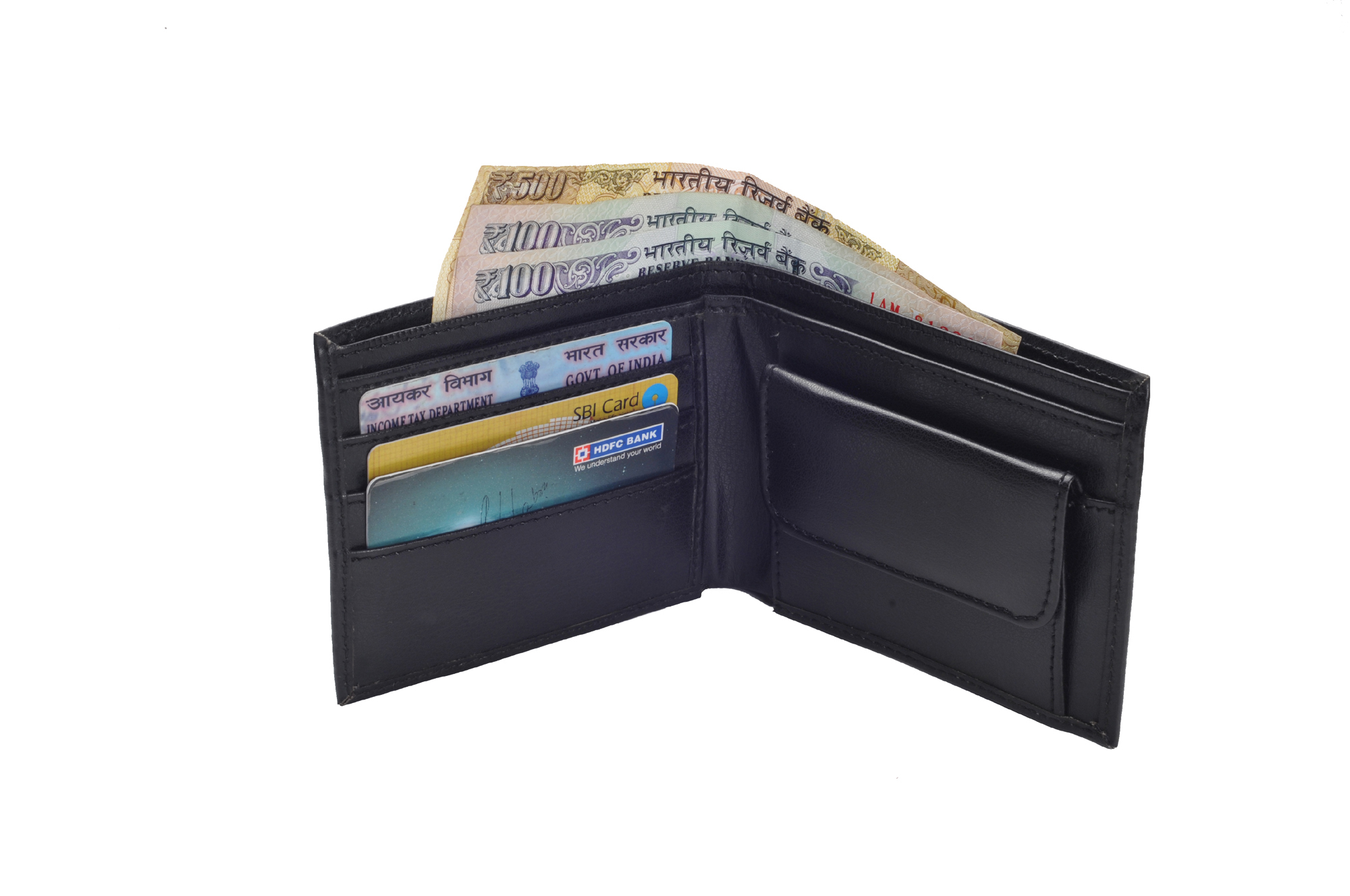 Leatherite Gift Set - Color: Black