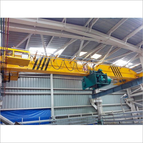 Yellow Single Beam Eot Crane