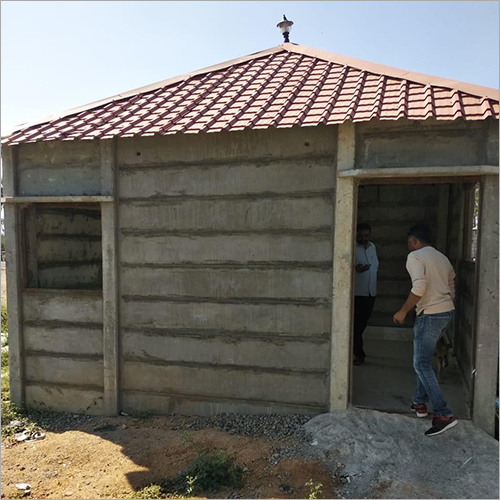 RCC House Compound Wall - RCC Material, Customized Size | Easily Assembled, Resistant to Seepage & Heavy Rainfall, Provides Security from Intruders
