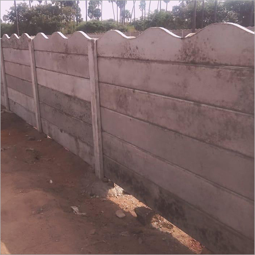 RCC Plain Compound Wall - RCC Material, Customized Size | Easily Assembled, Reliable, Durable, Crack Resistant, Smooth Finish