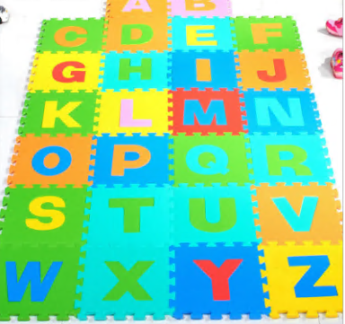Foam Mat Puzzle Piece Play Mat Set Safe For Kids To Play And Learn Great For Nurseries, Play Rooms, Gyms, Day Care, Classroom Dimension(l*w*h): 60*60