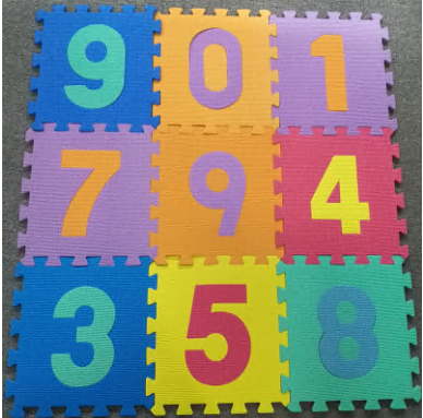 Foam Mat Puzzle Piece Play Mat Set Safe For Kids To Play And Learn Great For Nurseries, Play Rooms, Gyms, Day Care, Classroom Dimension(l*w*h): 60*60