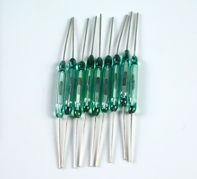 Green Glass Reed Switch
