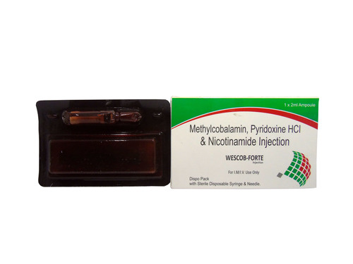 Methylcobalamin, Pyridoxine And Niacinamide Injections Ingredients: Methylcobalamin