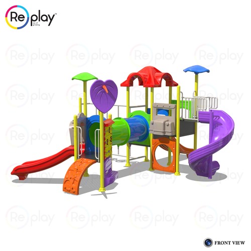 Multi Activity Play System Area Required: 650 Square Foot (Ft2)