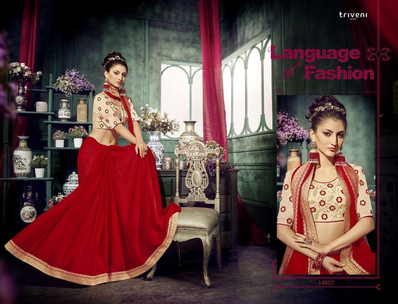 Multy Embroidery Designer Saree