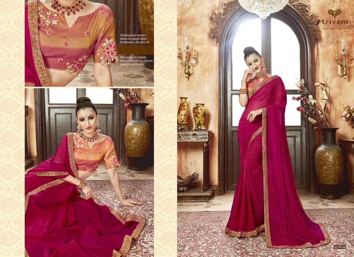 Multy Embroidery Designer Saree