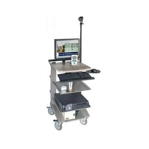 Eeg Machine - Metal & Plastic Construction, Grey Color Code | Enhanced Durability For Hospital And Clinical Use