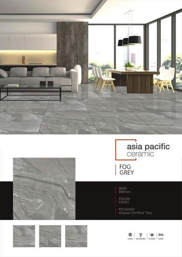Vitrified Tiles 800x800 Mm - Porcelain Material, Gloss, Matt, Rustic, Satin Finish | Antibacterial, Wear-resistant, Non-slip, Full Body Surface Treatment