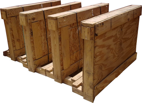 लकड़ी के कांच के बक्से